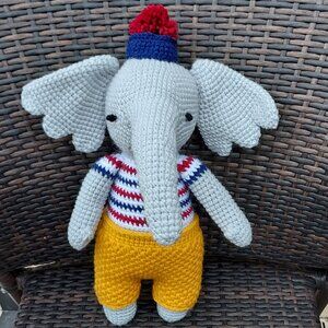 Animal Friends of Pica Pau LUISA ELEPHANT SOLD ORDERS GLADLY TAKEN